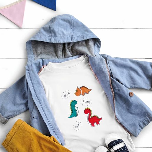 Dětské fixy na textil Aladine Colors Textile, 12 ks - základní barvy