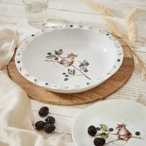 Zapékací mísa na koláč Wrendale Designs "Brambles", 27 cm - Myška