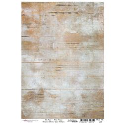 Rýžový papír Cadence - Vybledlá prkna - VYBERTE VELIKOST