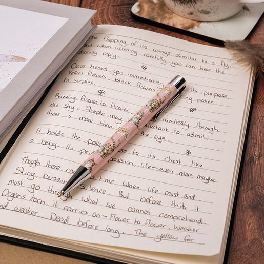 Kuličkové pero Wrendale Designs "Feline Friends" - Kočky