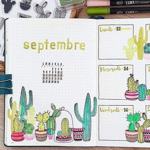 Diářová razítka Aladine Stampo Bullet Journal, 62 ks - Abeceda jednoduchá