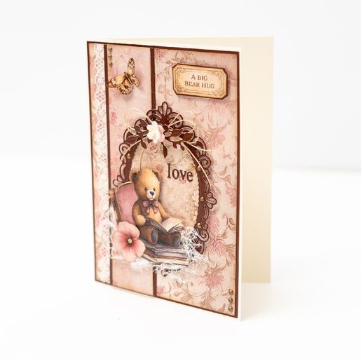 Blok s papírovými výseky Studio Light "Teddy