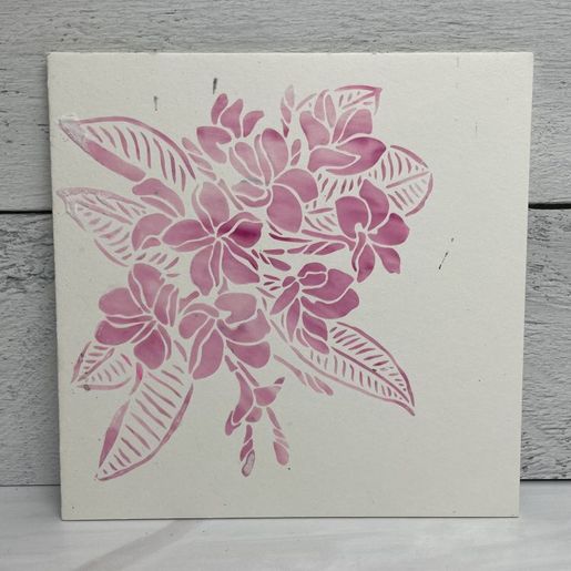 Šablona TCW - Plumeria - VYBERTE VELIKOST