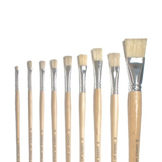 Plochý štětec Cadence 258 Flat Bristle Brush - VYBERTE VELIKOST