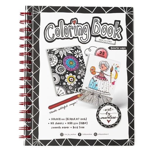 Omalovánky Studio Light "25", A5, 20 l. - Barevná kouzla