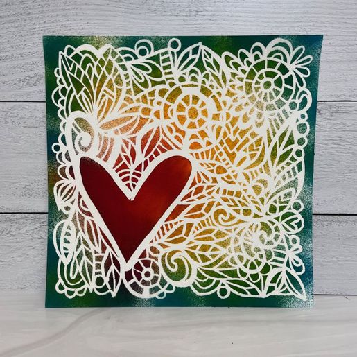 Šablona TCW - Love Frame - VYBERTE VELIKOST