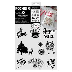 Šablona Aladine, 20x30 cm - Vánoční motivy