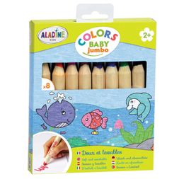 Pastelky pro nejmenší Aladine Colors Baby Jumbo - 8 barev