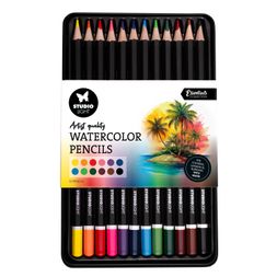 Akvarelové pastelky Studio Light, 12 ks