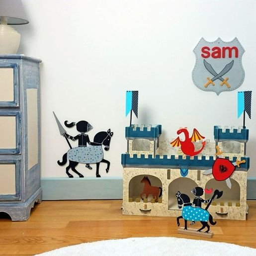 Stojánek na dřevěné dekorace Gomille, 12x3,5 cm - krátký