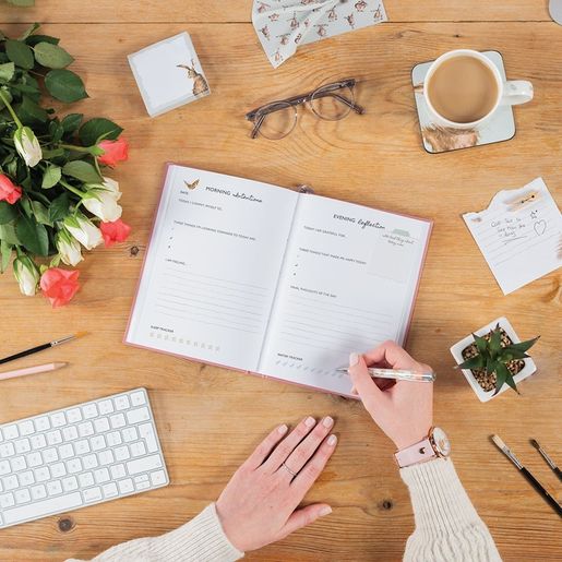 Motivační zápisník Wrendale Designs "Little Whispers" - Myšky