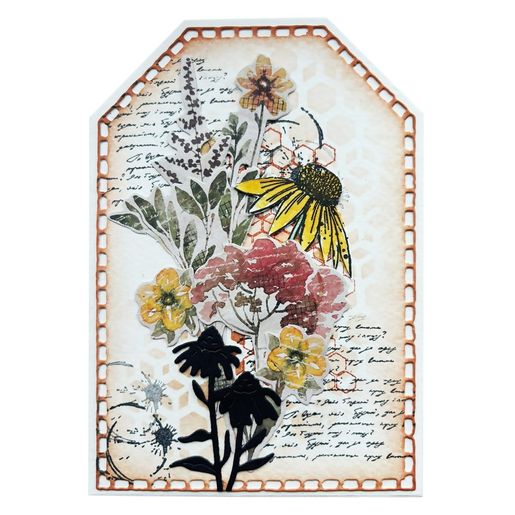 Blok s papírovými výseky Studio Light "Sweet Bee Memories", A5, 20 l.