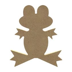 Dřevěný výřez k dekoraci Gomille, 13x15 cm - Žába