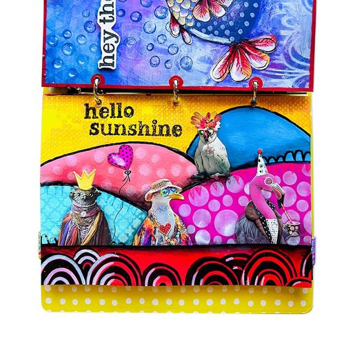 Papírové výseky Studio Light "25“, 32 ks - Potrhlí ptáčci