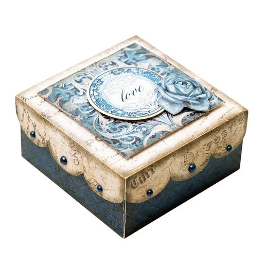 DIY Dárkové krabičky Studio Light, A4, 12 l. - Vintage