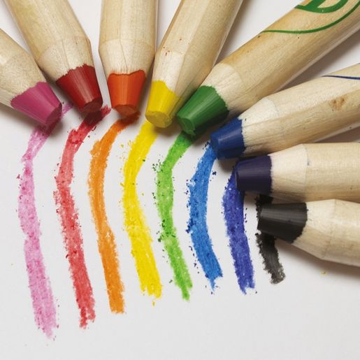 Pastelky pro nejmenší Aladine Colors Baby Jumbo - 8 barev