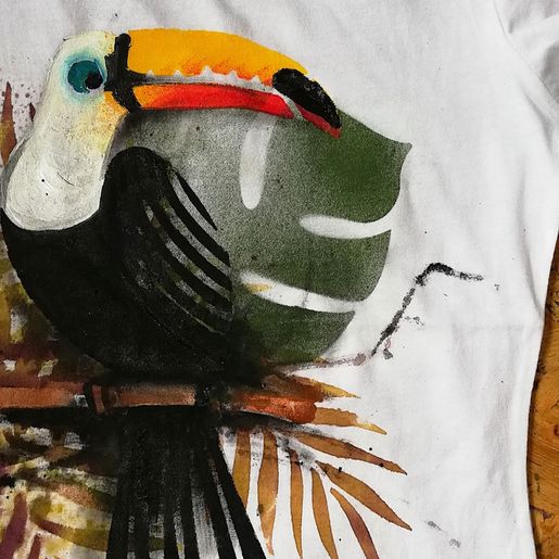 Šablona Aladine, 28x28 cm - Tukan