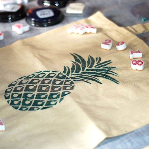 Šablona Aladine, 28x28 cm - Ananas