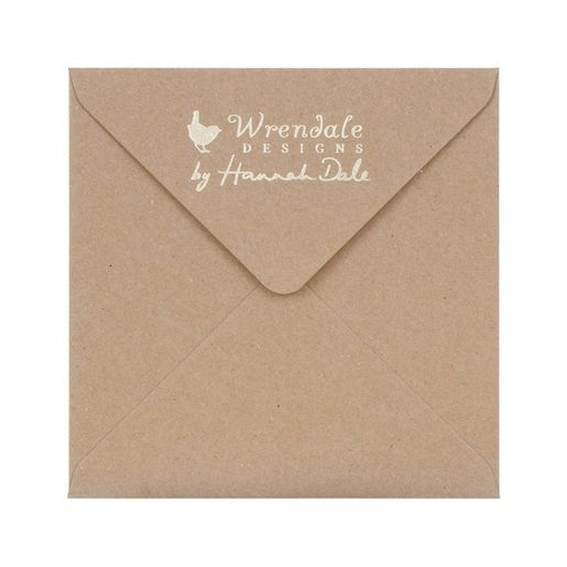 Přání Wrendale Designs "The Arborist", 15x15 cm - Bobr