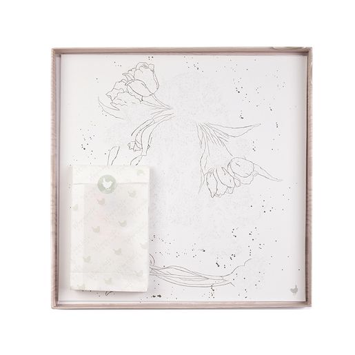 Malování podle čísel Wrendale Designs "Blooming with Love" - Pes, kokršpaněl