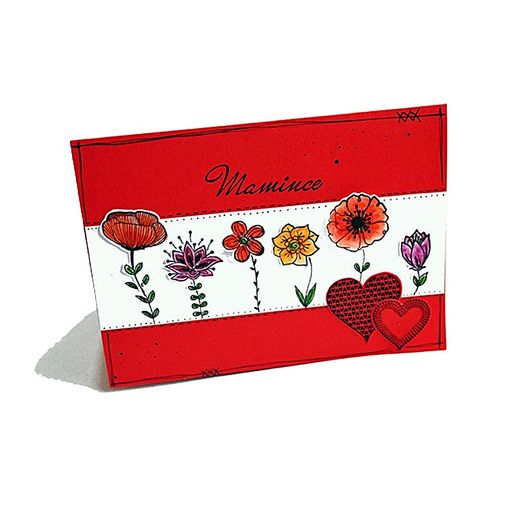 Razítka Aladine Creative Stamp, 31 ks - Kytičky