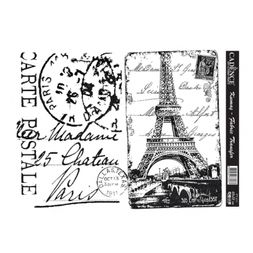 Transferový obrázek na textil Cadence, 25x35 cm - Paříž