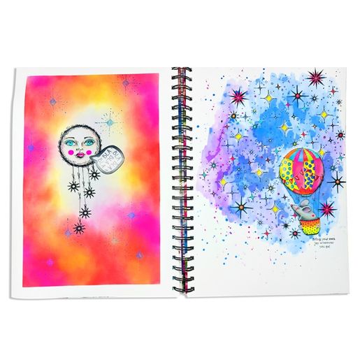 Skicák Studio Light "25", A4, 30 l. - Květinový