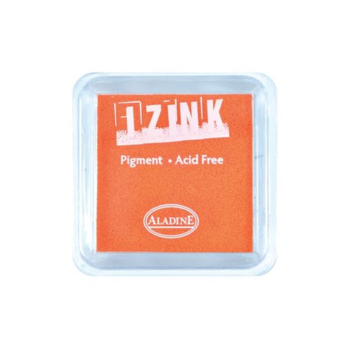 Razítkovací polštářek AladineIZINK EMBOSSING -  orange, oranžová