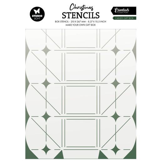 Šablona na obkreslení Studio Light - Krabička bonbónek