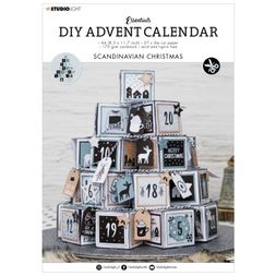 DIY Adventní kalendář Studio Light, A4, 27 l. - Severské Vánoce