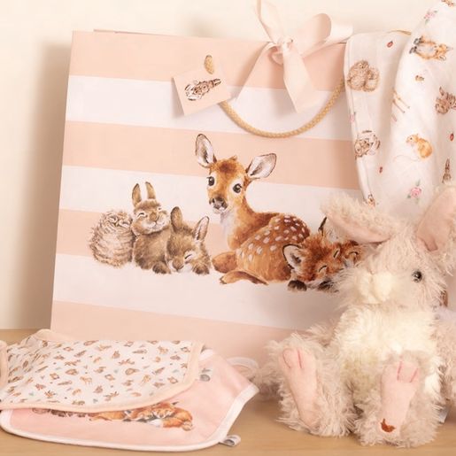 Plyšová hračka Wrendale Designs "Hare Rowan" - Zajíc, mládě