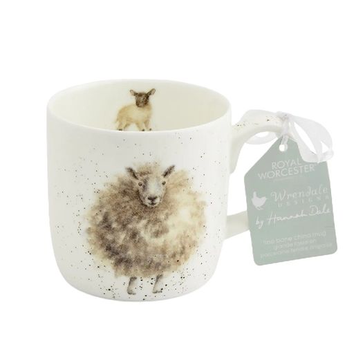 Porcelánový hrnek Wrendale Designs "Woolly Jumper", 0,31 l - Ovce