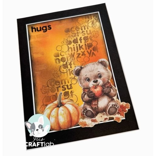 Papírové výseky Studio Light, 18 ks - Podzimní zvířátka