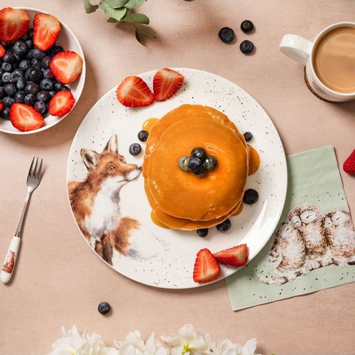 Papírové ubrousky Wrendale Designs "Owl Together", 24x24 cm - Sovy