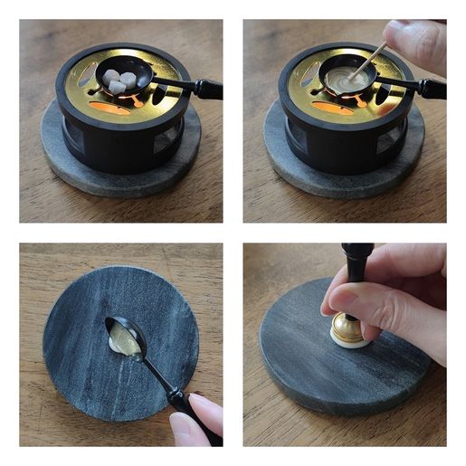 Pečetní vosk granulovaný Aladine - metalické barvy