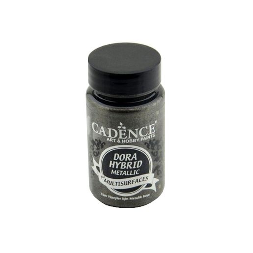 Metalická barva na všechny povrchy Cadence Dora Hybrid, 90 ml - (antracit), antracitová