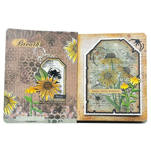 Samolepky v bloku Studio Light "Sweet Bee Memories", A6, 15 l. - Věnování