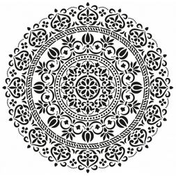 Šablona Cadence - Ornamentální mandala - VYBERTE VELIKOST