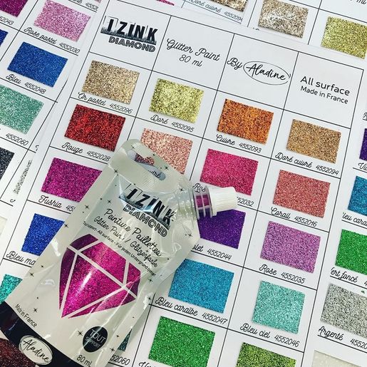 Diamantová barva Aladine Izink Diamond, 80 ml - VYBERTE ODSTÍN