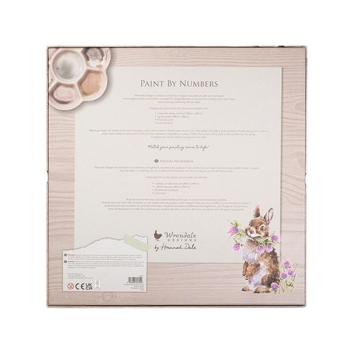 Malování podle čísel Wrendale Designs "Head Clover Heels" - Králík