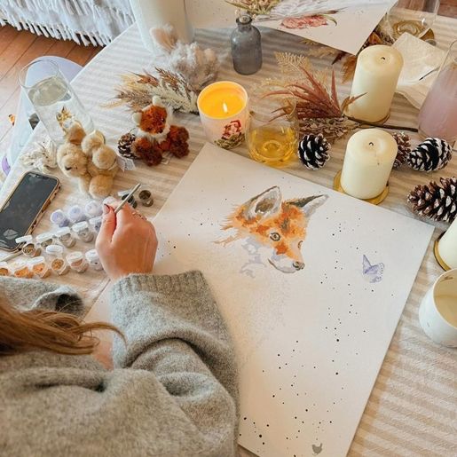 Malování podle čísel Wrendale Designs "Born to be Wild" - Liška