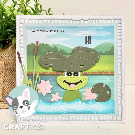 Blok podkladových papírů Studio Light A5, 24 l. - Rybník