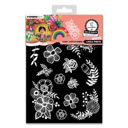 Propisot Studio Light "25", A5, 6 l. - Bílé květiny