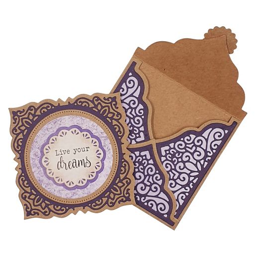 Blok s papírovými výseky Studio Light "Diary of Dreams", A5, 20 l.