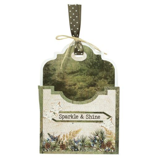 DIY Dárkové krabičky Studio Light "Winter Wonderland", A4, 12 l. - Zima se zvířátky