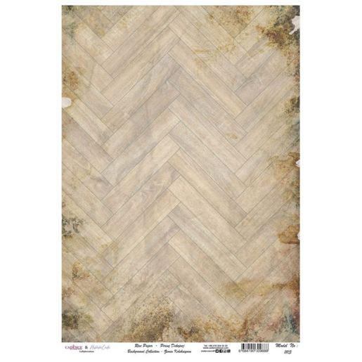 Rýžový papír Cadence - Parkety - VYBERTE VELIKOST