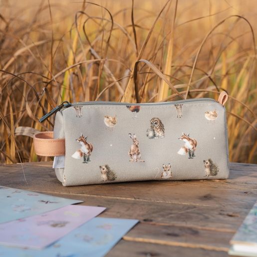 Penál Wrendale Designs - Lesní a polní zvířata