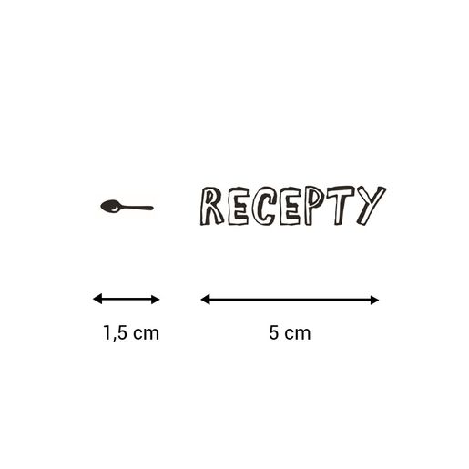 Razítka Aladine Stampo Hobby, 45 ks - Moje recepty