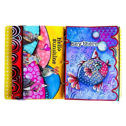 Kreativní blok Studio Light "25", 17x24 cm, 40 l. - Rozmarný svět