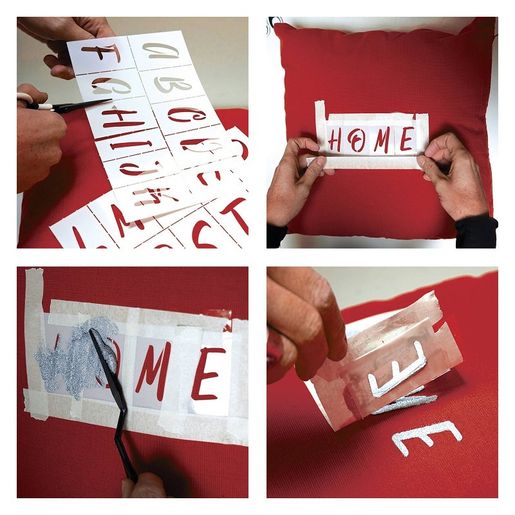 Šablona Aladine, 20x30 cm - Abeceda 3